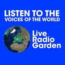 Radio Welcome to the one and only official version of Radio Garden!  Radio Garden allows you to listen to thousands of live radio stations world wide by rotating the globe.  Every green dot represents a city or town. Tap on it to tune into the radio stations broadcasting from that city.  By adding new stations every day and updating ones that no longer work, we hope to give you a smooth international radio listening experience.  Save your favourite stations for later listening: press the heart icon to add a favourite, then press the book icon to see your favourites.Garden - 